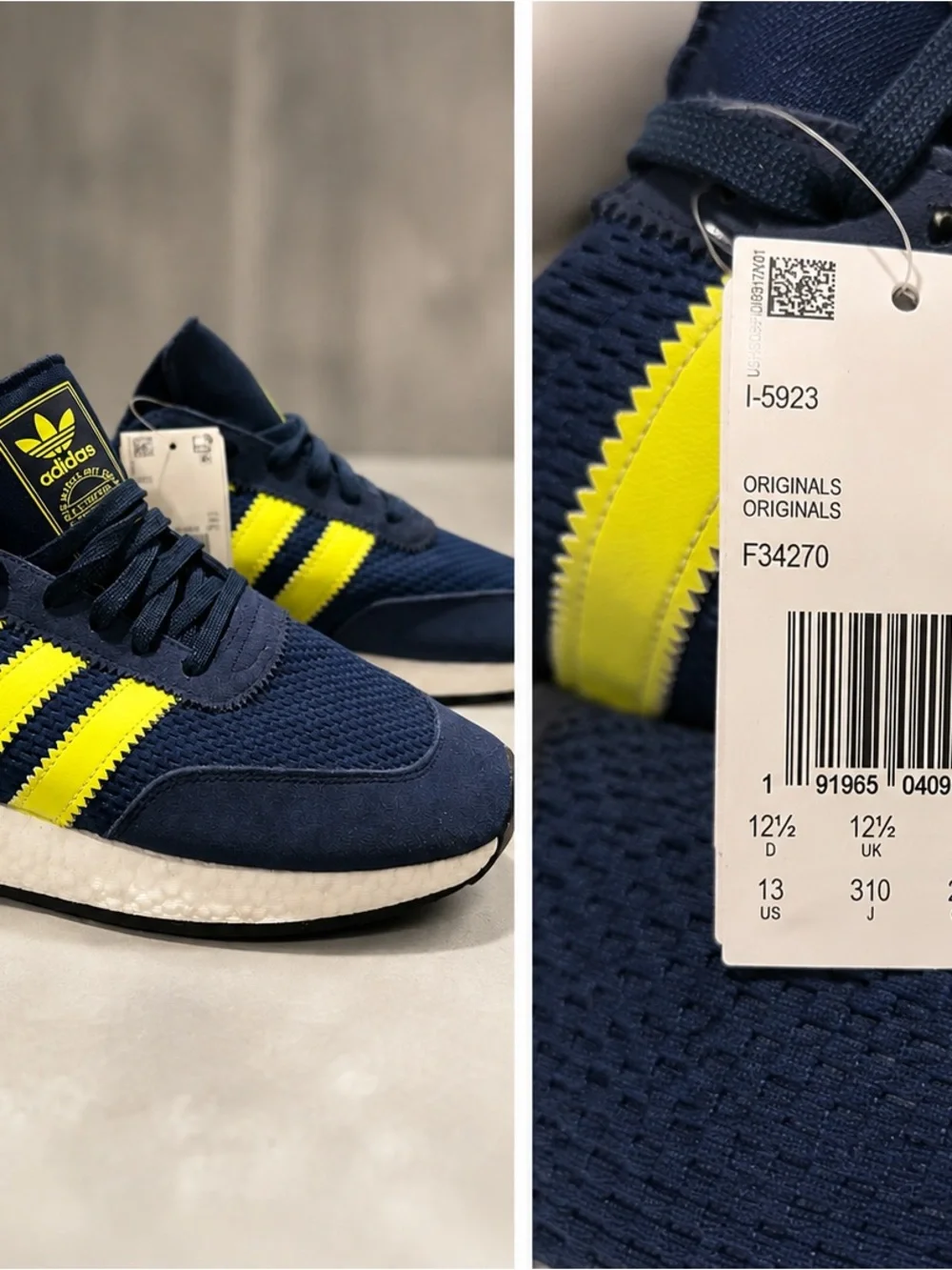 Adidas Originals I-5923 Sneakers – Men’s Size 13